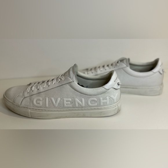 Givenchy Men’s Urban Street Low Embroidered Logo Sneakers White 45 EU 11.5 US - Picture 15 of 15
